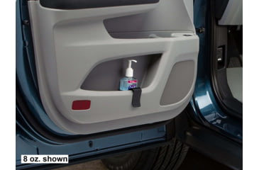 Image of WeatherTech Door Pocket Sanitizer Holder, 8oz, Black, 8ADPH8OZ