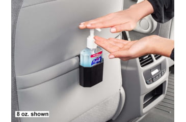 Image of WeatherTech Door Pocket Sanitizer Holder, 8oz, Black, 8ADPH8OZ