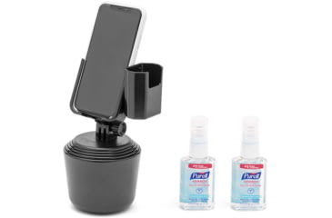 Image of WeatherTech Hand Sanitizer Holder, Black, 8ACFSH