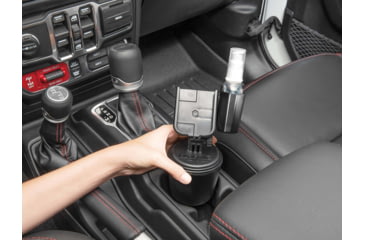 Image of WeatherTech Hand Sanitizer Holder, Black, 8ACFSH