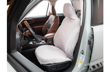 Image of WeatherTech Terry Cloth Seat Cover, Grey, SPB004TCL