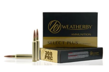 Image of Weatherby 300 PRC 205 Grain Jacketed Hollow Point Rifle Ammo, 20 Rounds, R300P205EH
