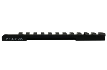 Image of Weatherby Peak 44 Picatinny Rail Vanguard, Long Action, 1 Piece, 20 MOA Rifle Rail Mount, Matte Black, J010005