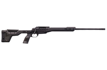 Image of Weatherby 307 Alpine MDT Carbon Bolt Action Rifle, 7mm PRC, 22in Barrel, 1-8, CF Stock, Cerakote Black, 3WAMC7MMPR4B-FRRMPG