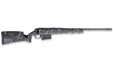 Image of Weatherby 307 Range XP2 Bolt Action Rifle, .300 Winchester Magnum, 24in Helical Barrel, 1-10, Synthetic Multi-Color Stock, Cerakote Black, 3WRX2300NR6B-FRRMPG