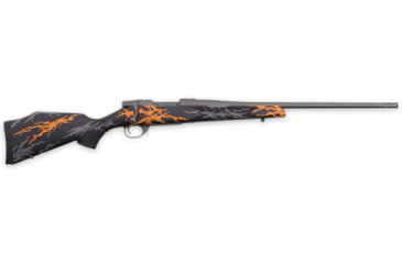 Image of Weatherby Vanguard Compact Hunter Bolt Action Rifle, .243 Winchester, 20in Barrel, 1-10, Synthetic Bi-Tone Stock, Cerakote Tungsten, 5RD, VYH243NR2B-FRRMPG