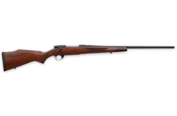 Image of Weatherby Vanguard Sporter Bolt Action Rifle, .300 Winchester Magnum, 24in Threaded Barrel, 1-10, Walnut Wood Stock, Blued , 3Rd, VDT300NR4T-FRRMPG