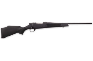 Image of Weatherby Vanguard Compact Bolt Action Rifle, 308 Win/7.62x51 NATO, 20in Threaded Barrel, 1-10, Synthetic Black Stock, Blued , 5RD, VYT308NR0T-FRRMPG