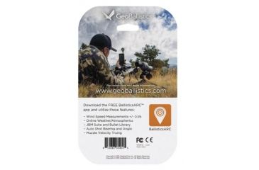 Image of WeatherFlow GeoBallistics Precision Shooting WINDmeter, Dark Earth WFPSM-01