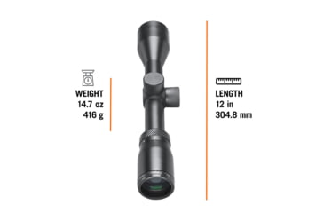 Image of Weaver Classic Series Rifle Scope - 3-9x40mm SFP Dual-X 1in, W803940