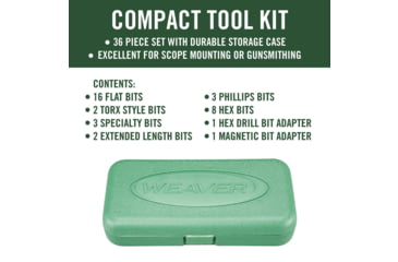 Image of Weaver Gunsmith Compact Tool Kit - Entry Level Gunsmithing 849717
