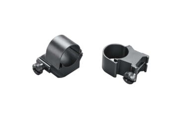 Image of Weaver Rings Detachable Top Mount Rings, 1in, Extended X-High Matte Black 48449