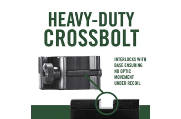 Image of Weaver Rings Detachable Top Mount Rings, 30mm, High Extended Matte 49152