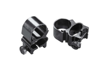 Image of Weaver See-Thru Rings 1in Black 49513