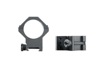 Image of Weaver Tactical Rifle Scope 6-Hole Picatinny Rings, 34 mm Tube, High, Matte, Black, 99684