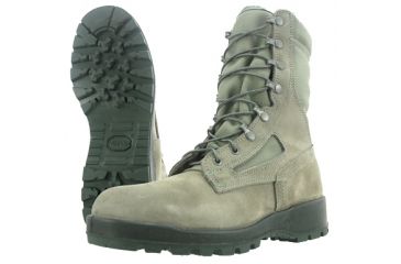 Image of Wellco S115 Air Force Steel Toe Temperate Weather Boots, Sage Green
