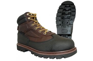 Image of Wellco Men's ResistorSPX Waterproof Steel Toe Work Boot,Brown,6W 727-6W