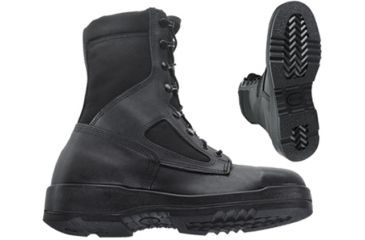 Image of Wellco 80041-002 Military Boots - Navy Hot Weather Safety Toe