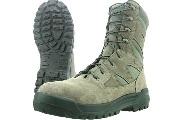 Image of Wellco S479 Composite Toe Hot Weather Boots w/ Side Zip, Sage Green, 9.5 Regular