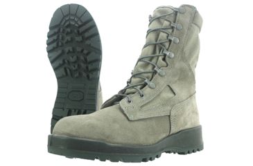 Image of Wellco Steel Toe Air Force Hot Weather Flame Resistant Boot, Sage Green