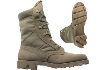 Image of Wellco 80030-001 Military Boots - Tan Hot Weather Army Combat Boot