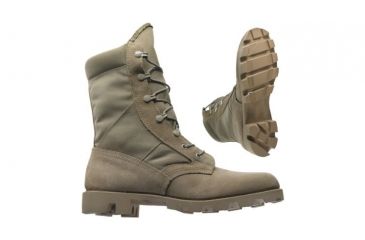 Image of Wellco Tan Hot Weather Army Combat Boots 5 0 Wide T130 50w