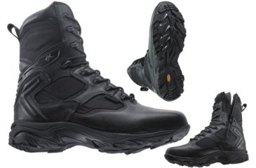 Image of Wellco 72080-002 Uniform Boots - X-4orce 8in Tactical With Side Zip