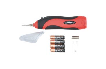 Image of Weller Soldering Iron Battery Powered Kit 6-8W, Red BP865MP