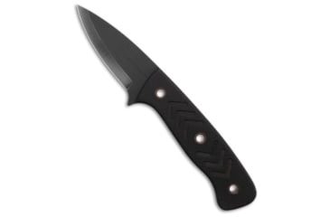 Image of Wenger Blades Wenger Blades Companion Fixed Blade Knife Black Micarta 2.75&quot; Black, Black, CPM MagnaCut, adult, BHQ-203307
