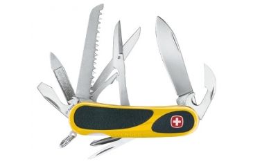 Image of Wenger EvoGrip 18 Swiss Army Knife - Yellow 16807
