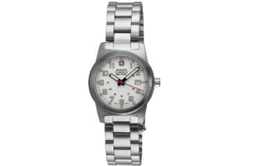 Image of Wenger Ladies Classic Field Sport Watch w/ White Dial/Bracelet 72829