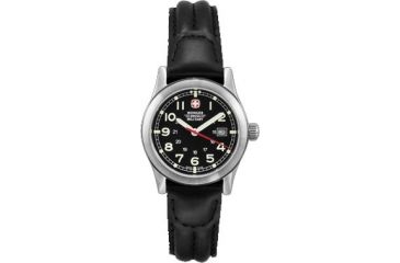 Image of Wenger Swiss Military Ladies' Field Black Dial and Black Strap