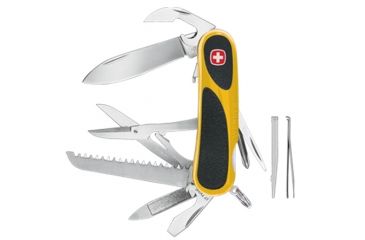 Image of Wenger Swiss Army Knife EvoGrip S 18 - Yellow &amp; Black 16802