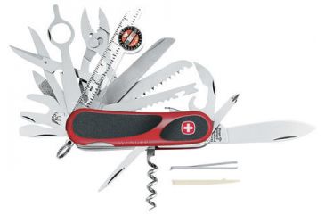 Image of Wenger Swiss Army Knife EvoGrip S54 - Red &amp; Black 16812