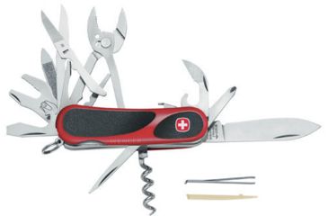 Image of Wenger Swiss Army Knife EvoGrip S557 - Red &amp; Black 16813