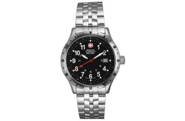 Image of Wenger Swiss Military Sport VII Watch for Men, Steel Bracelet 72936