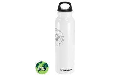 Image of Wenger Travel Top 800ml Drinking Bottle, Glossy White 18003