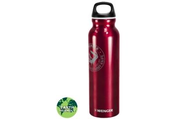 Image of Wenger Travel Top 800ml Drinking Bottle, Swiss Army Red 18004