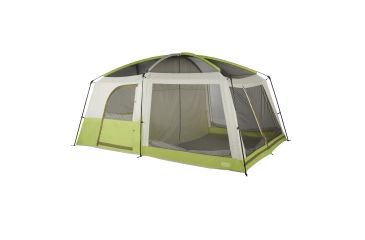 Image of Wenzel Eldorado 10 Person Tent, Lime Green, Gray, 10 Person, 7363217