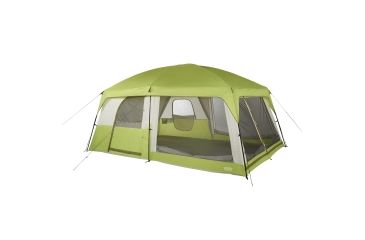 Image of Wenzel Eldorado 10 Person Tent, Lime Green, Gray, 10 Person, 7363217
