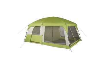 Image of Wenzel Eldorado 10 Person Tent, Lime Green, Gray, 10 Person, 7363217
