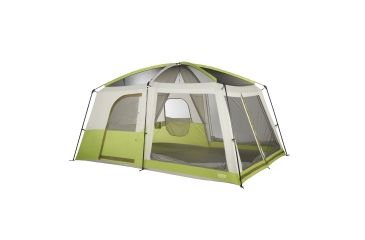 Image of Wenzel Eldorado 8 Person Tent, Lime Green, Gray, 8 Person, 7363317