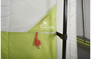 Image of Wenzel Eldorado 8 Person Tent, Lime Green, Gray, 8 Person, 7363317