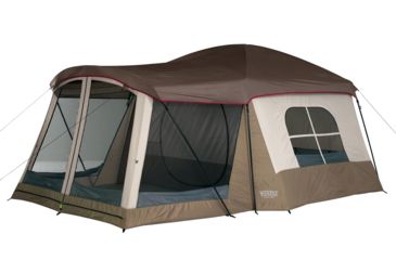 Image of Wenzel Klondike 8 Red Tent, Red, 8 person, 36424