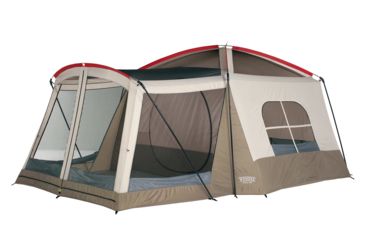 Image of Wenzel Klondike 8 Red Tent, Red, 8 person, 36424