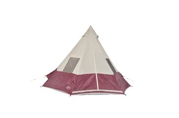 Image of Wenzel Shenanigan Tent, 5 People Capacity, Red Buffalo Plaid, 7300818RBP