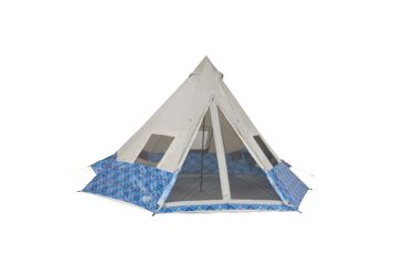 Image of Wenzel Shenanigin 8 Blue Geo Print Tent, Blue Geo, 8 person 7300918BLG