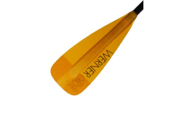 Image of Werner Session 2 piece ADJ STD - 8" LeverLock Paddle, Translucent Amber, 74-82" SE 2 F43-AMB-74-82