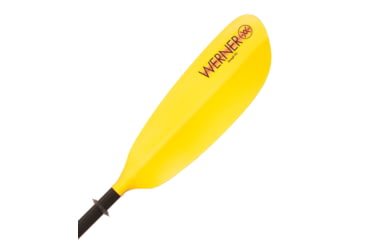 Image of Werner Skagit FG Straight Shaft STD Paddle, 4 piece, Yellow, 230 cm SG 4 F11-YEL-230 cm