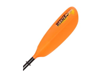 Image of Werner Skagit Hooked Straight Shaft STD Paddle, Orange, 250 cm SG 2 F11-1022-250 cm